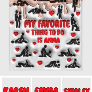 I Fucking Love You Blanket Personalized Blanket Naughty Couple Blanket Gift On Valentines Day