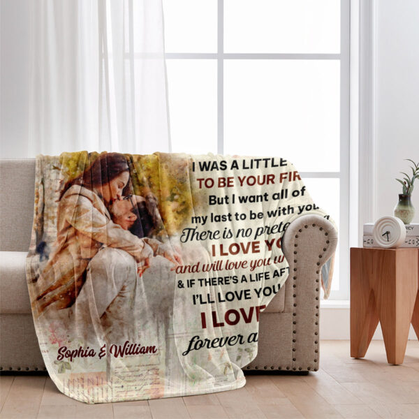 The Day I Met You Personalized Couple Blanket Gift On Valentines Day