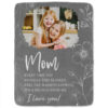 Custom Photo Mom Grandma Every Time You Snuggle This Blanket - Personalized Fleece Blanket, Sherpa Blanket