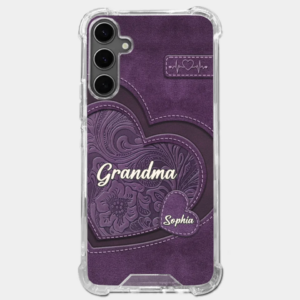 Grandma, Your Love Has Shaped Me In Lasting Ways Personalized Clear Phone Case Gift For Mom, Grandma