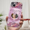 Custom Photo I Will Always Carry Mom With Me Memorial Personalized Phone Case Sympathy Gift For Family Members