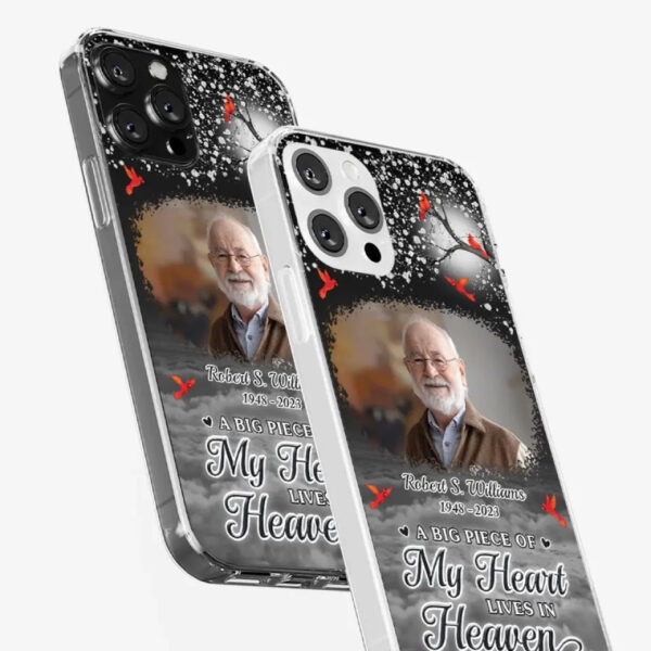 Custom Photo Your Love Will Always Be Here Memorial Personalized Phone Case Sympathy Gift For Family Members