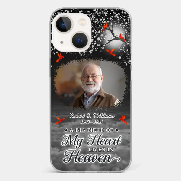 Custom Photo Your Love Will Always Be Here Memorial Personalized Phone Case Sympathy Gift For Family Members