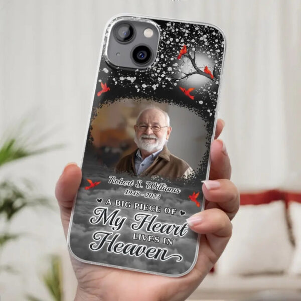 Custom Photo Your Love Will Always Be Here Memorial Personalized Phone Case Sympathy Gift For Family Members