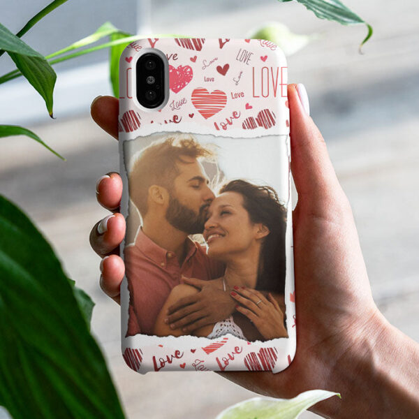 We'll Be Together Forever Upload Image Personalized Phone Case, Gift For Couples