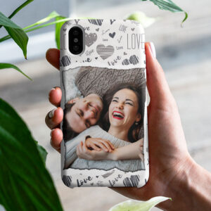 We'll Be Together Forever Upload Image Personalized Phone Case, Gift For Couples