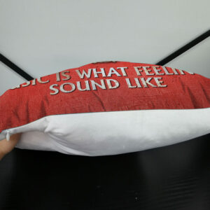 Personalized Drum What Feelings Sound Like Customized Pillow