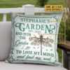 Garden Floral Art Find My Soul Custom Pillow